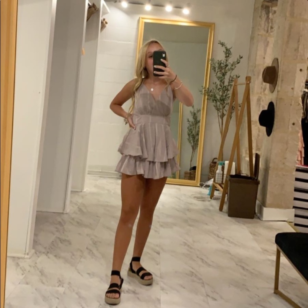 romper from local boutique